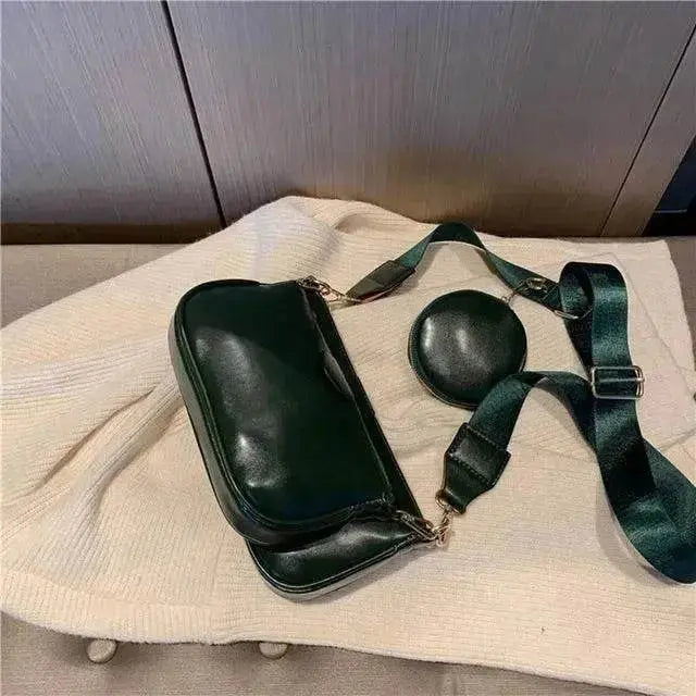 Hand Bag set Black College Luxury Bags For Women - www.Shopthatapp.com