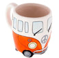Hand Painted Retro Mug-Cutlery and dinnerware-www.Shopthatapp.com-Color:Orange-KitchenJoint