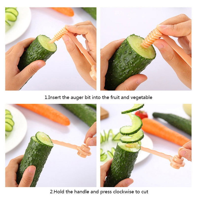 Handheld Spiralizer-Cutlery and dinnerware-www.Shopthatapp.com-KitchenJoint