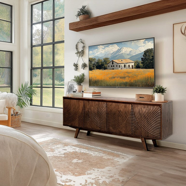 Harmony TV Stand with Storage for TVs up to 80" - www.Shopthatapp.com