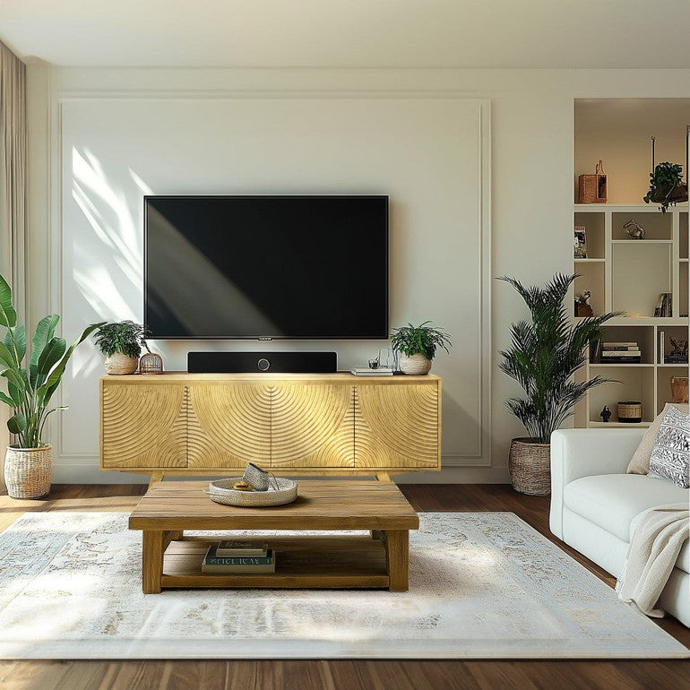 Harmony TV Stand with Storage for TVs up to 80" - www.Shopthatapp.com