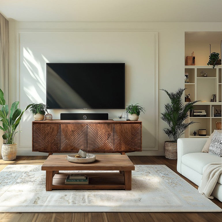 Harmony TV Stand with Storage for TVs up to 80" - www.Shopthatapp.com