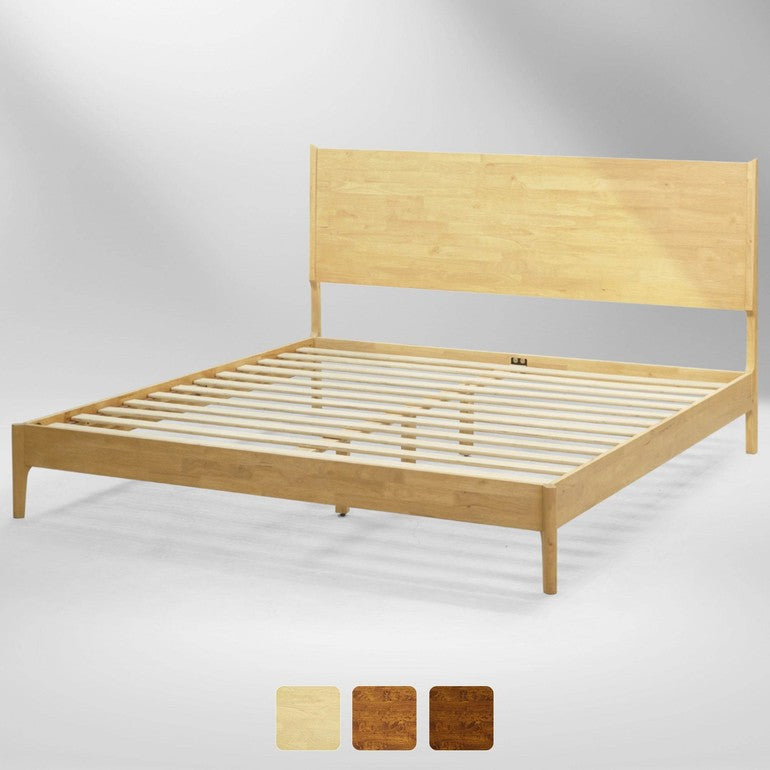 Haven Deluxe Wood Platform Bed Frame - www.Shopthatapp.com