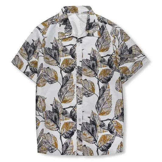 Hawaii Seaside Beach Shirt Hong Kong Style - www.Shopthatapp.com #