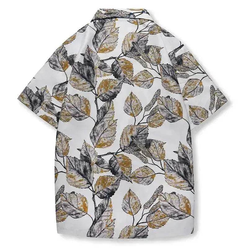 Hawaii Seaside Beach Shirt Hong Kong Style - www.Shopthatapp.com #