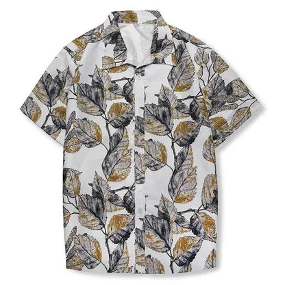 Hawaii Seaside Beach Shirt Hong Kong Style - www.Shopthatapp.com #