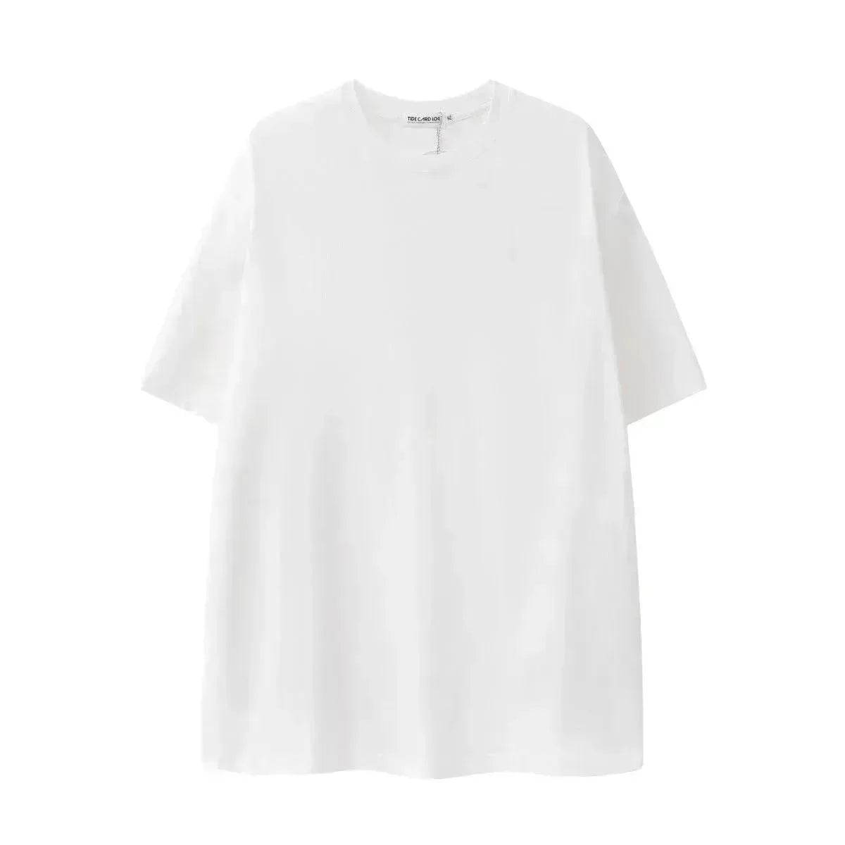 Heavy Men's Cotton Brand High Street Short Sleeve Loose T-shirt - www.Shopthatapp.com #