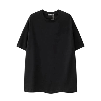 Heavy Men's Cotton Brand High Street Short Sleeve Loose T-shirt - www.Shopthatapp.com #