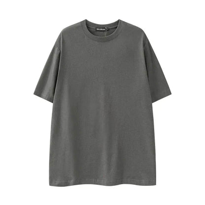 Heavy Men's Cotton Brand High Street Short Sleeve Loose T-shirt - www.Shopthatapp.com #