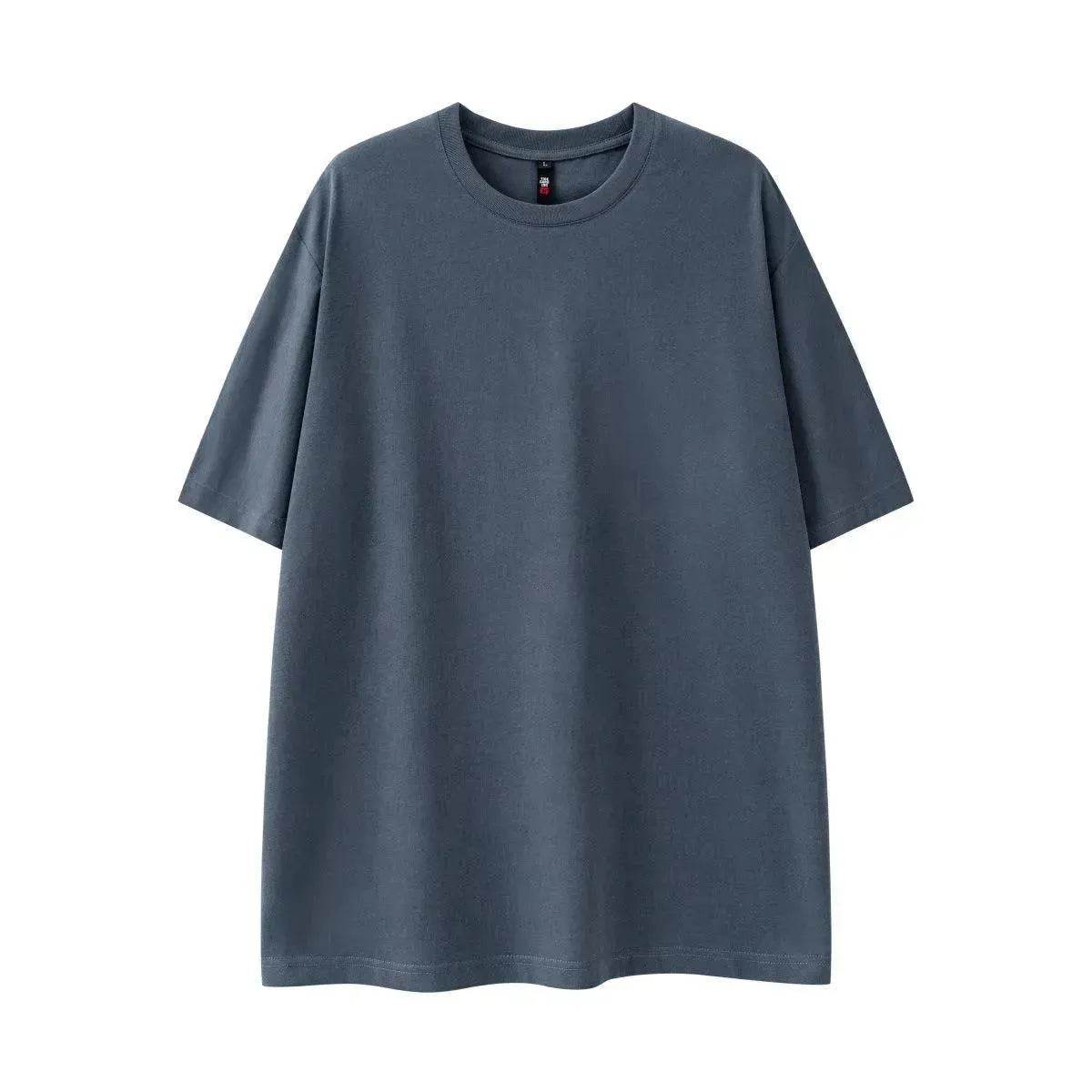 Heavy Men's Cotton Brand High Street Short Sleeve Loose T-shirt - www.Shopthatapp.com #