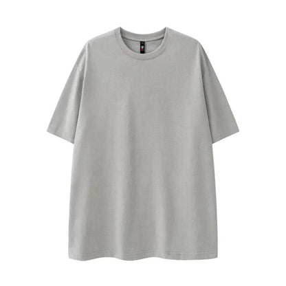 Heavy Men's Cotton Brand High Street Short Sleeve Loose T-shirt - www.Shopthatapp.com #