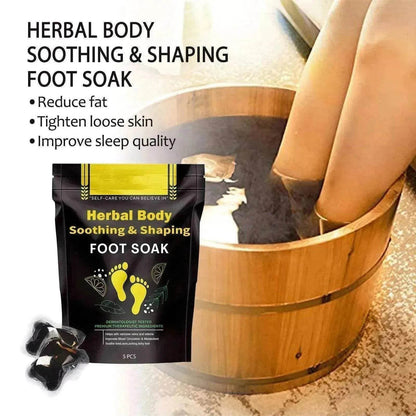 Herbal body soothing & shaping foot soak - www.Shopthatapp.com