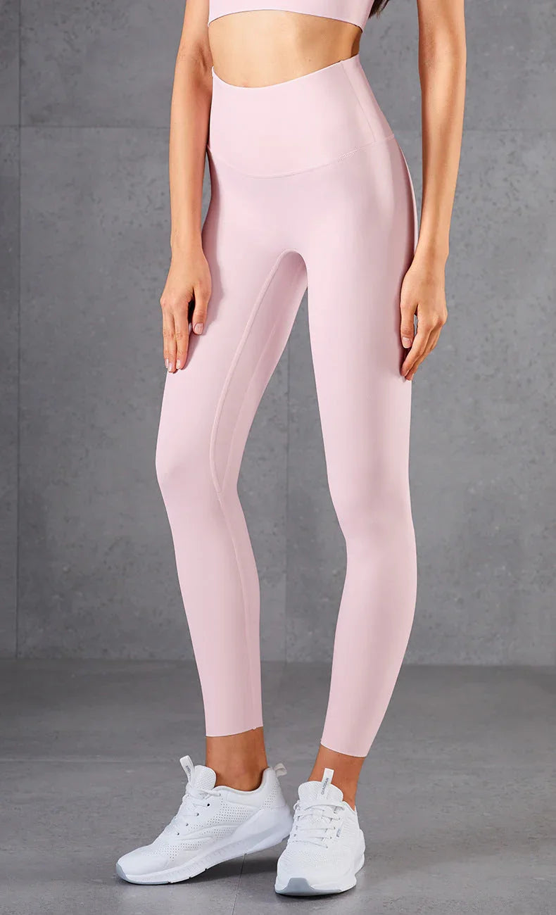 High Elastic Skinny Peach Hip Fitness Pants - www.Shopthatapp.com #