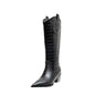 High Top Martin Boots All-match Lattice Riding Boots Women's Boots - www.Shopthatapp.com
