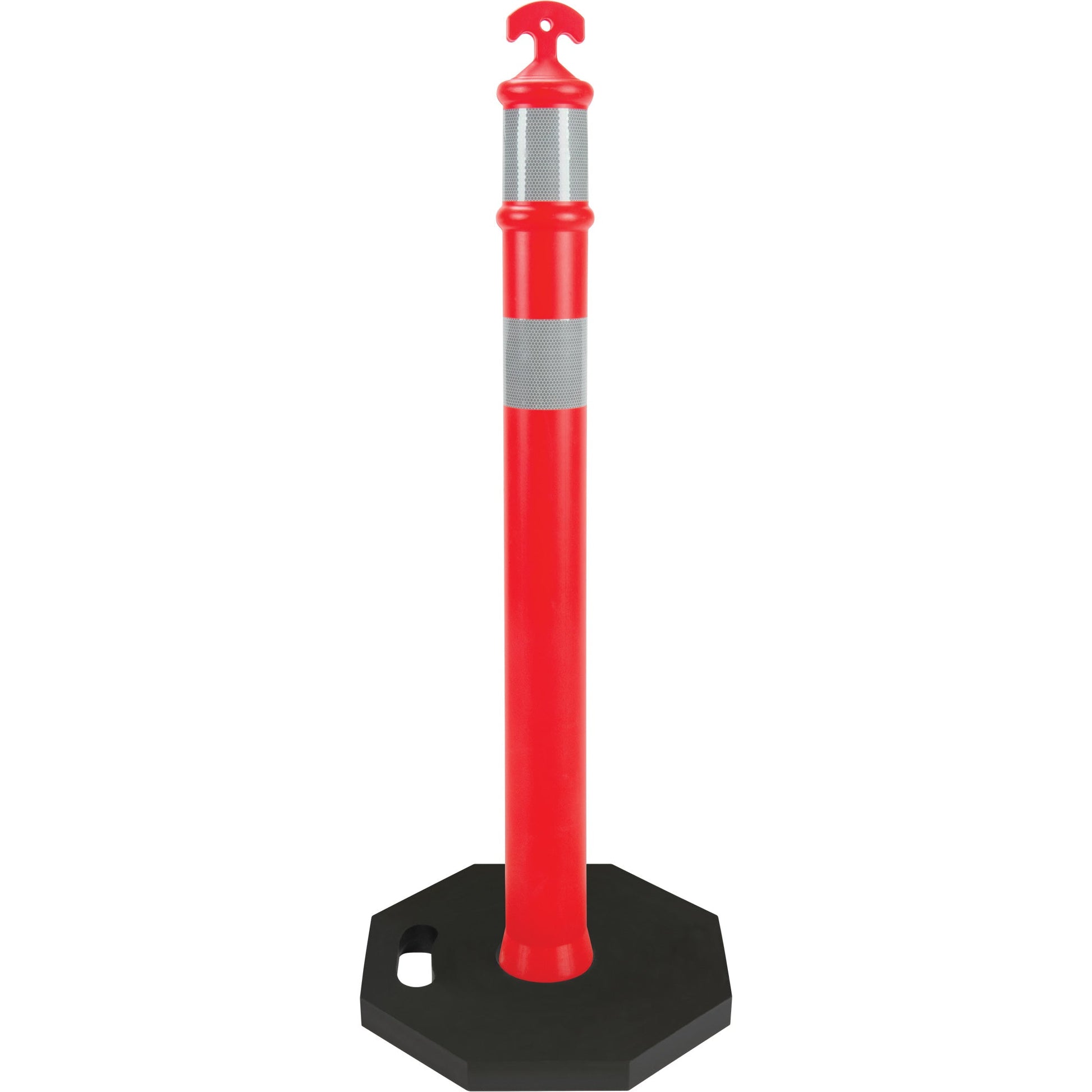 High-Visibility Delineator Post, 42" H, Orange - www.Shopthatapp.com #