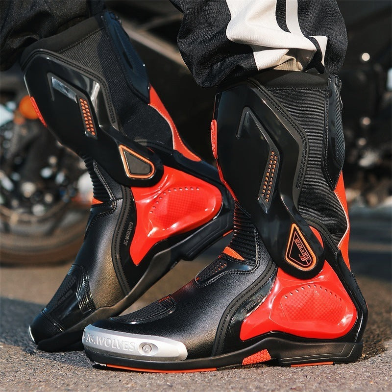 High-top All-round Protective Riding Shoes And Boots Non-slip Wear-resistant - www.Shopthatapp.com