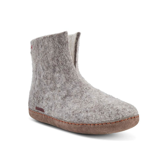 High Boot - Grey with Leather-Shoes-www.Shopthatapp.com-Size:47.0-Betterfelt Canada