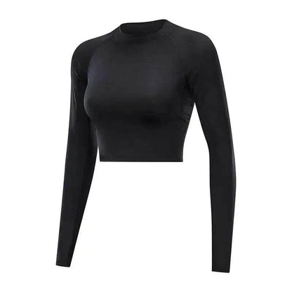 Hollowed-out back gym clothes - www.Shopthatapp.com #