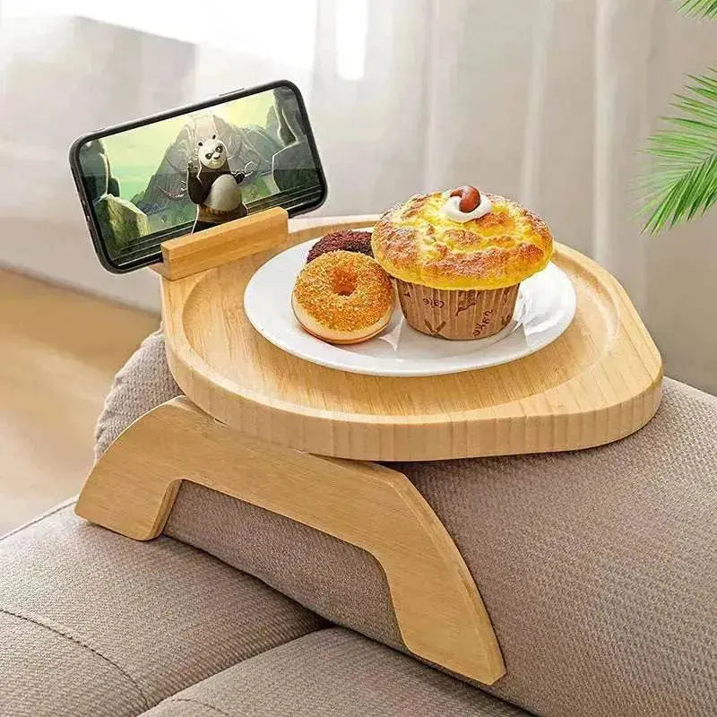 Home Decor Bamboo Sofa Portable Folding Tray - www.Shopthatapp.com