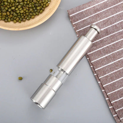 Home Fashion Stainless Steel Manual Pepper Grinder - www.Shopthatapp.com