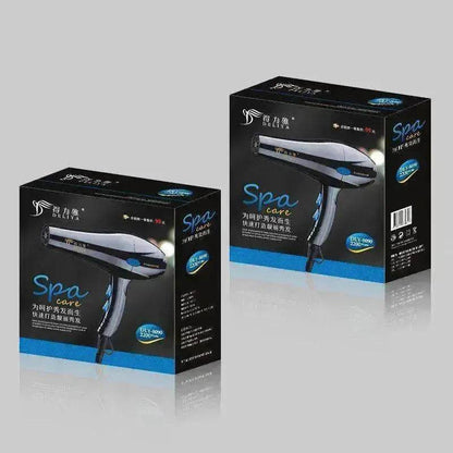 Home Hairdressing High-Power Blue Light Negative Ion Hair Dryer - www.Shopthatapp.com
