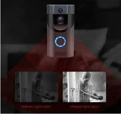 Home alarm smart wifi video doorbell wireless video intercom doorbell mobile phone remote video sea H1 program - www.Shopthatapp.com #