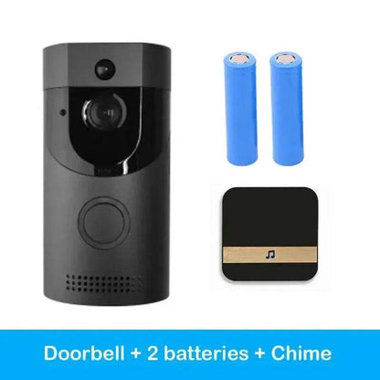 Home alarm smart wifi video doorbell wireless video intercom doorbell mobile phone remote video sea H1 program - www.Shopthatapp.com #