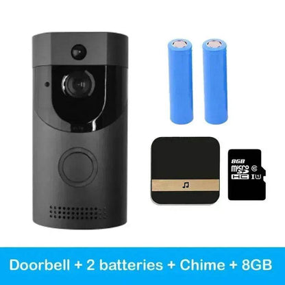 Home alarm smart wifi video doorbell wireless video intercom doorbell mobile phone remote video sea H1 program - www.Shopthatapp.com #