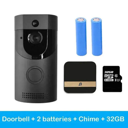 Home alarm smart wifi video doorbell wireless video intercom doorbell mobile phone remote video sea H1 program - www.Shopthatapp.com #