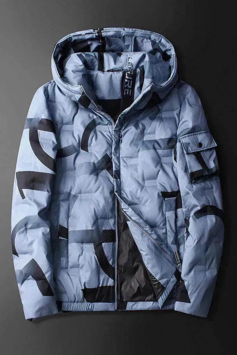 Hooded down jacket - www.Shopthatapp.com