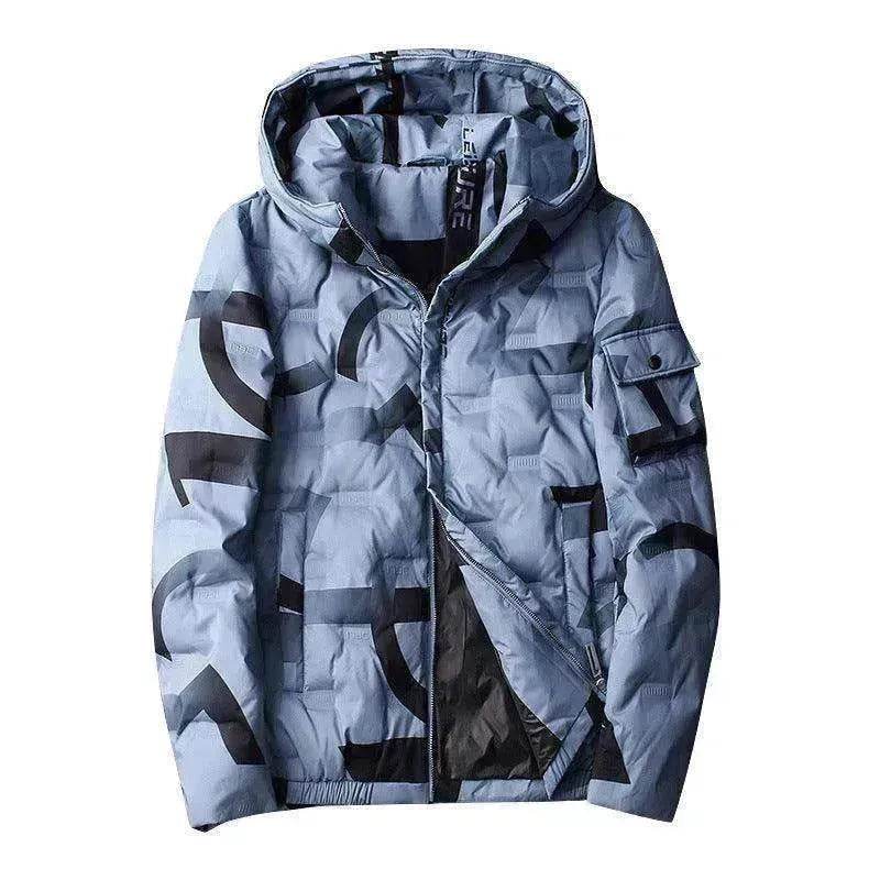 Hooded down jacket - www.Shopthatapp.com