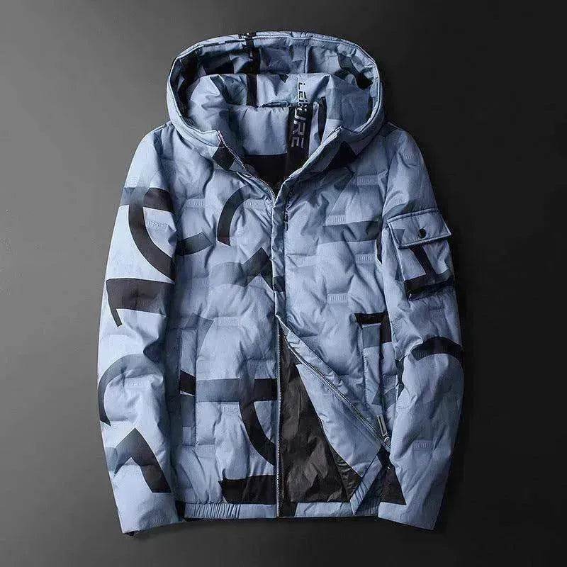 Hooded down jacket - www.Shopthatapp.com