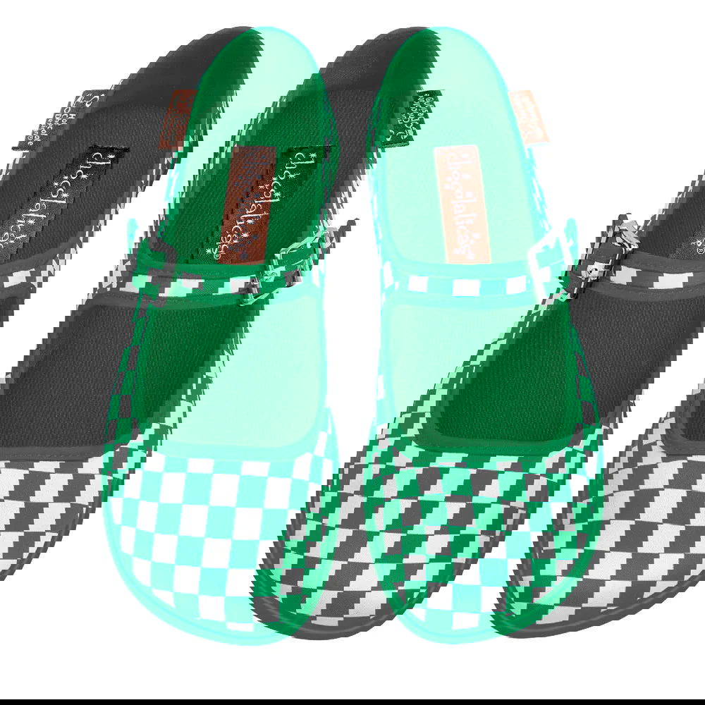 Hot Chocolate Design Checkers - Green - Www.Shopthatapp.com