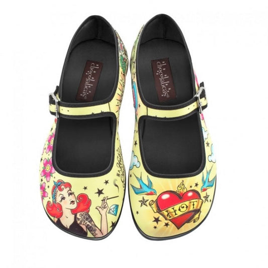 Hot Chocolate Design Tattoo-Women/Teen Girls shoes-www.Shopthatapp.com-Popping Candy