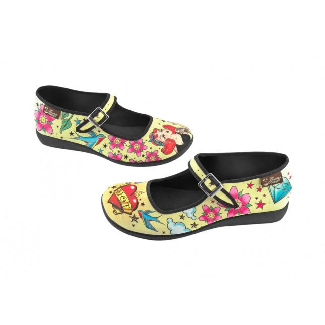 Hot Chocolate Design Tattoo-Women/Teen Girls shoes-www.Shopthatapp.com-Popping Candy