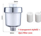 Household Silver Water Heater Shower Filter - www.Shopthatapp.com