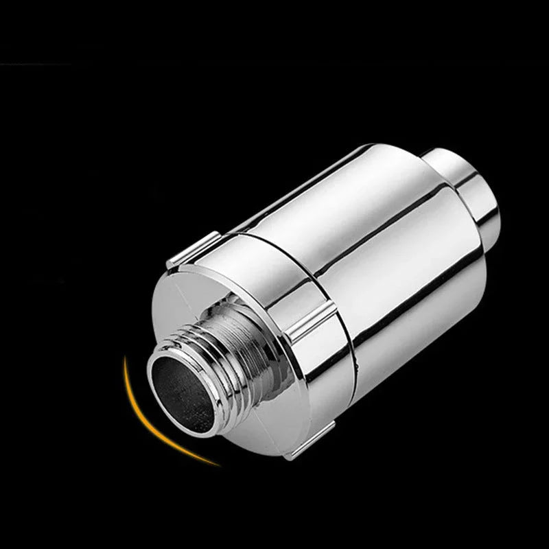 Household Silver Water Heater Shower Filter - www.Shopthatapp.com #
