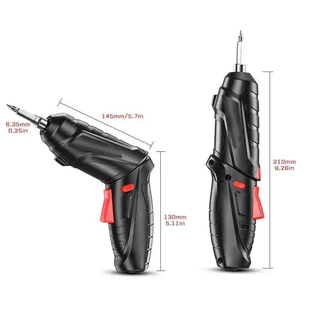 Household Small Electric Rechargeable Furniture Screwdriver Drill - www.Shopthatapp.com #