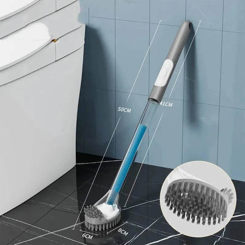 Household Sturdy Bristle strong  silicone Toilet brush - www.Shopthatapp.com #