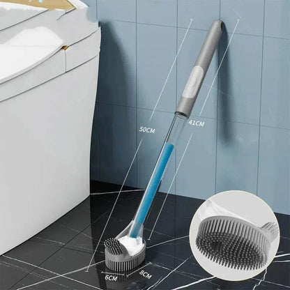 Household Sturdy Bristle strong  silicone Toilet brush - www.Shopthatapp.com #