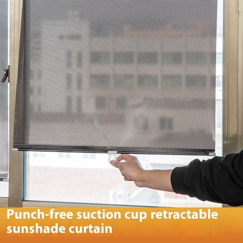 Household Window Sun Protection Punch-free Shading Balcony Shutter - www.Shopthatapp.com #