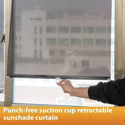 Household Window Sun Protection Punch-free Shading Balcony Shutter - www.Shopthatapp.com #