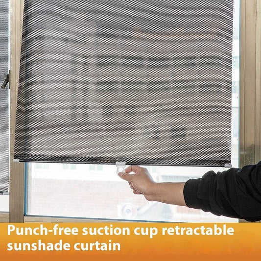 Household Window Sun Protection Punch-free Shading Balcony Shutter - www.Shopthatapp.com #