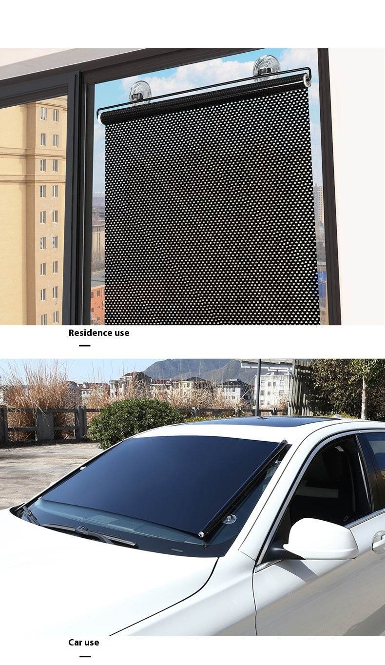 Household Window Sun Protection Punch-free Shading Balcony Shutter - www.Shopthatapp.com #