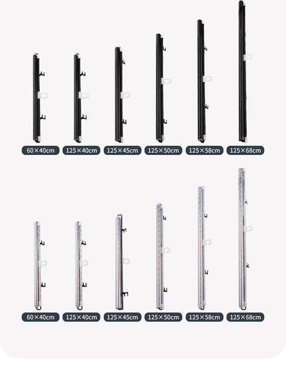 Household Window Sun Protection Punch-free Shading Balcony Shutter - www.Shopthatapp.com #