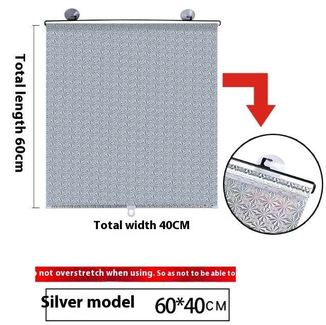 Household Window Sun Protection Punch-free Shading Balcony Shutter - www.Shopthatapp.com #