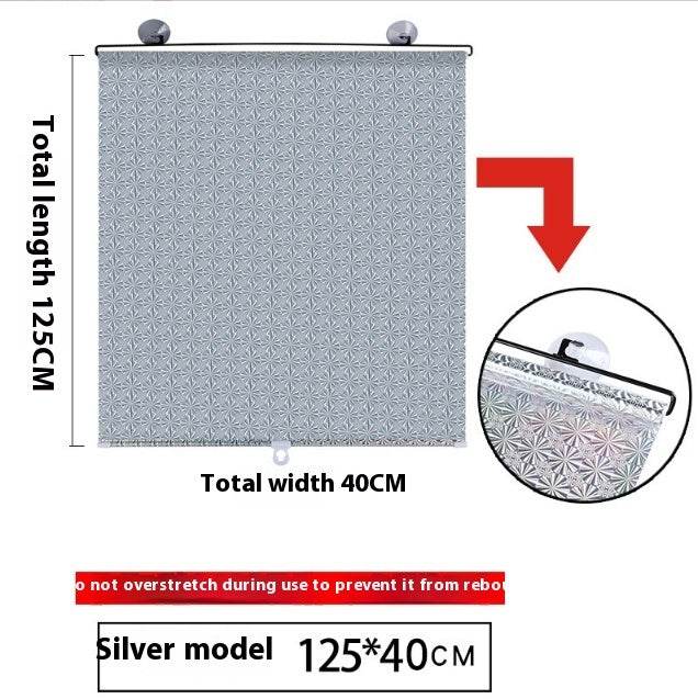 Household Window Sun Protection Punch-free Shading Balcony Shutter - www.Shopthatapp.com #
