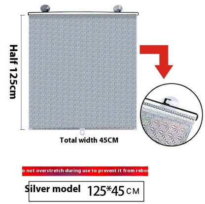 Household Window Sun Protection Punch-free Shading Balcony Shutter - www.Shopthatapp.com #