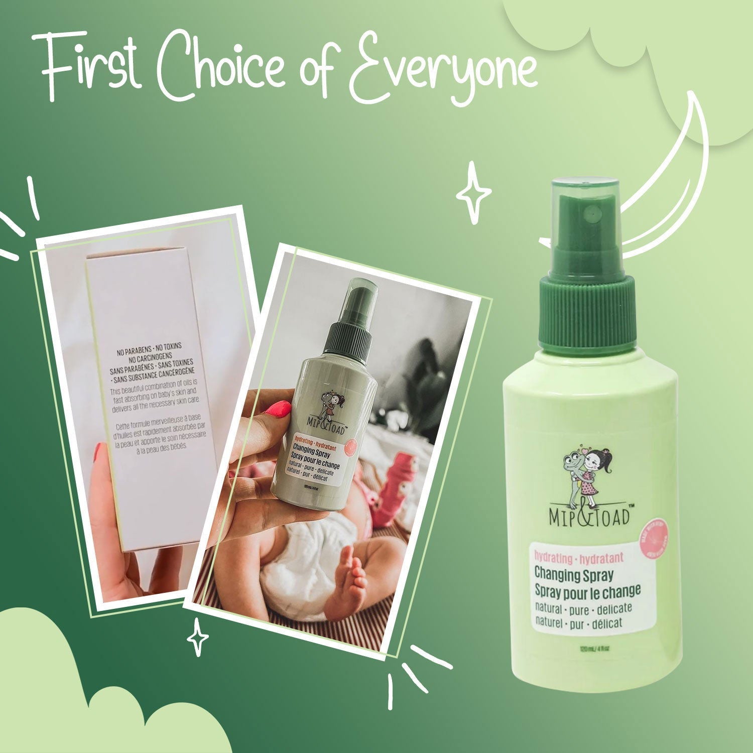 Hydrating Changing Spray--www.Shopthatapp.com-Mip and Toad