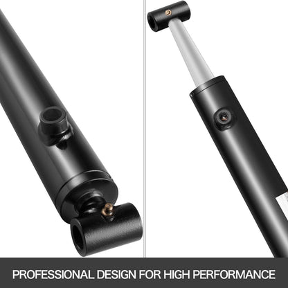 Hydraulic Cylinder 2 Bore 36 Stroke Hydraulic Ram Cylinder 3000psi Hydraulic Cylinders Welded Double Acting Cross Tube SAE6 Port Hydraulic Lifting Cylinder - www.Shopthatapp.com #